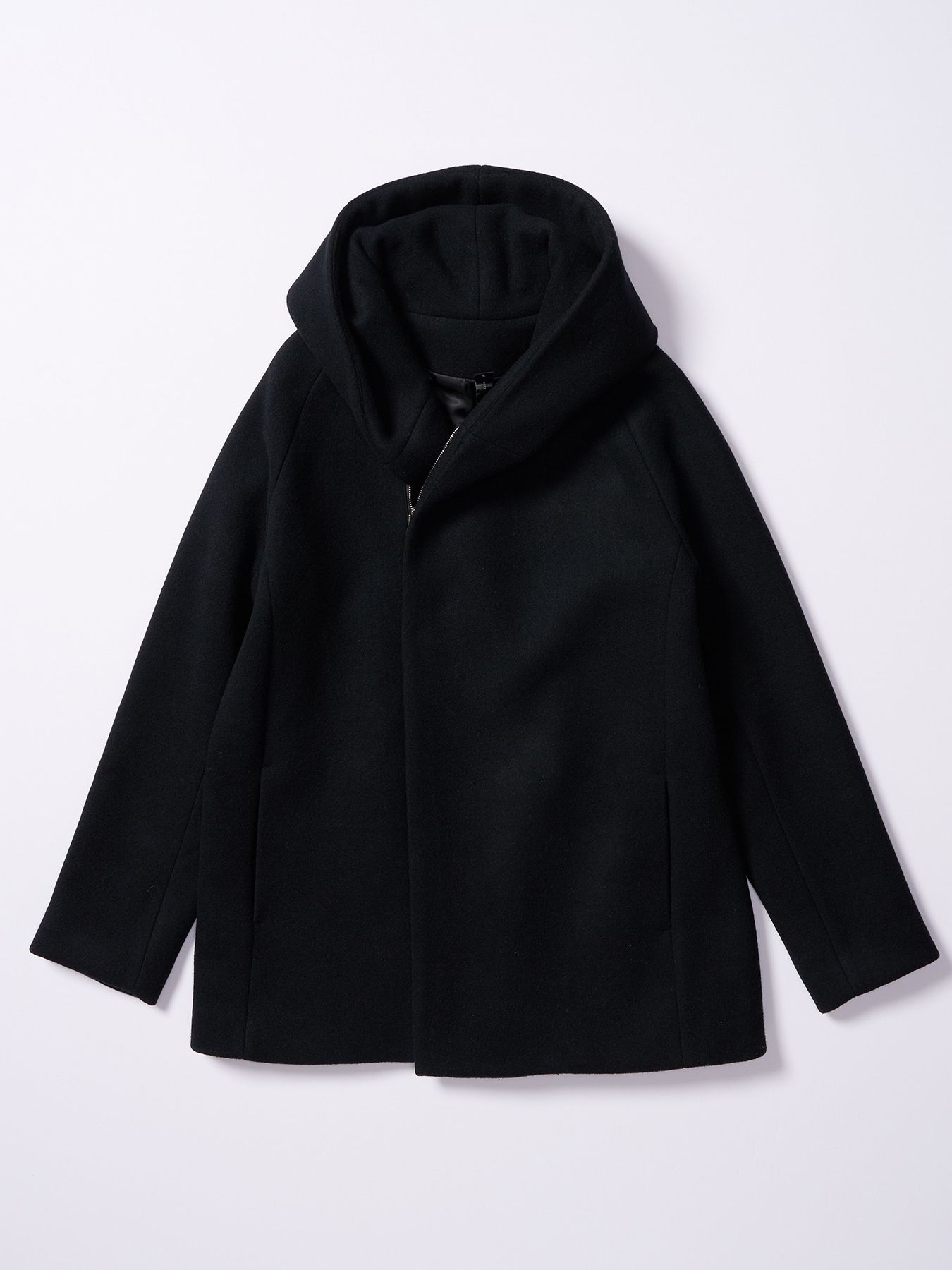 【予約品 4月19日(日) 18時締切】zip witch coat / ジップ ウィッチコート / ブラック