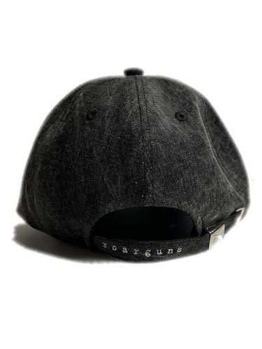 《予約品8月31日 23時55分締め》 MINI CROSS CAP / キャップ / グレー・ゴールド 【roarguns 】 2024年2月入荷予定