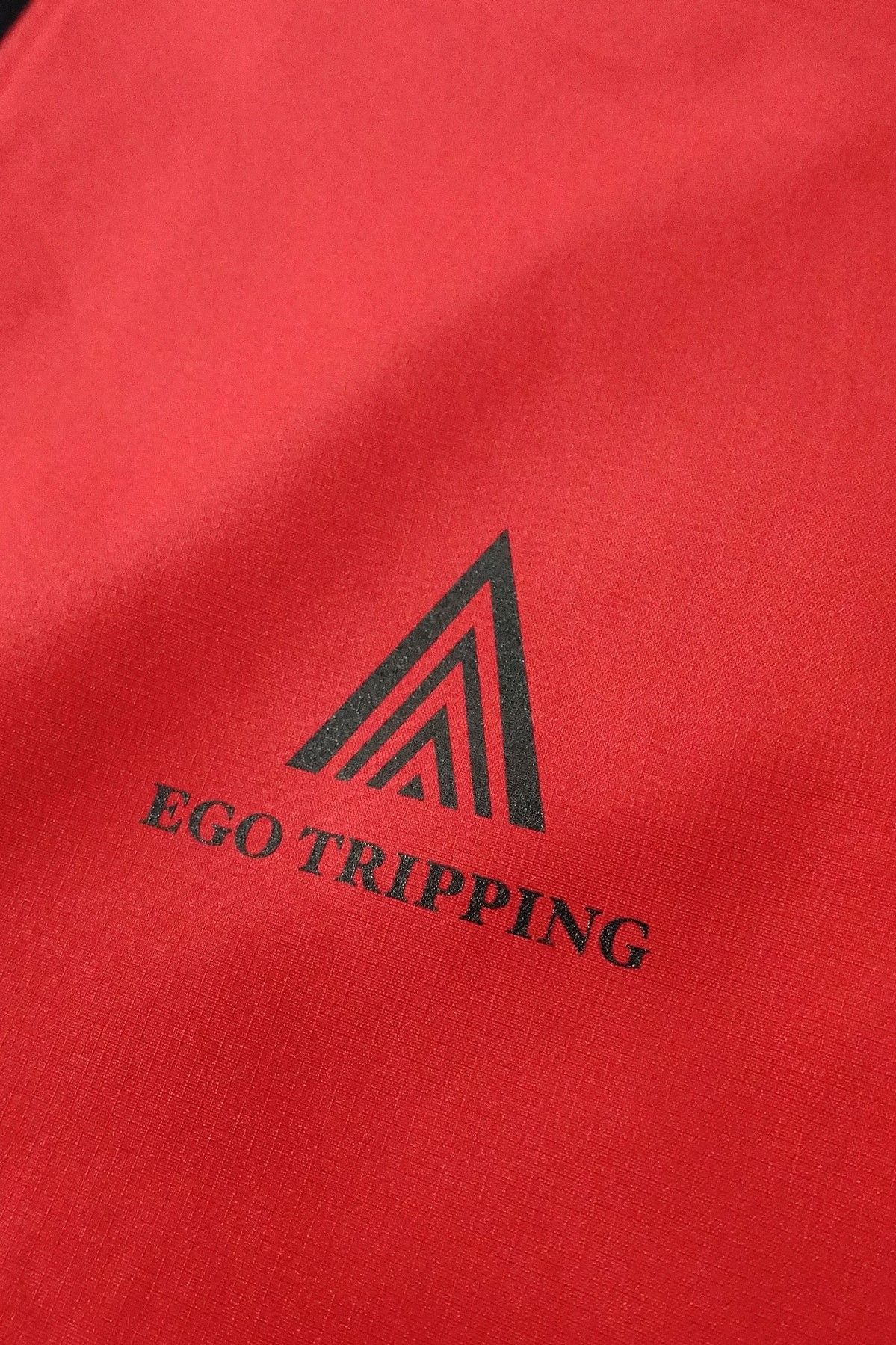《予約》 EGO TRIPPING TRAINING JACKET裏フリース / レッド 【EGO TRIPPING】 10月中旬～入荷予定
