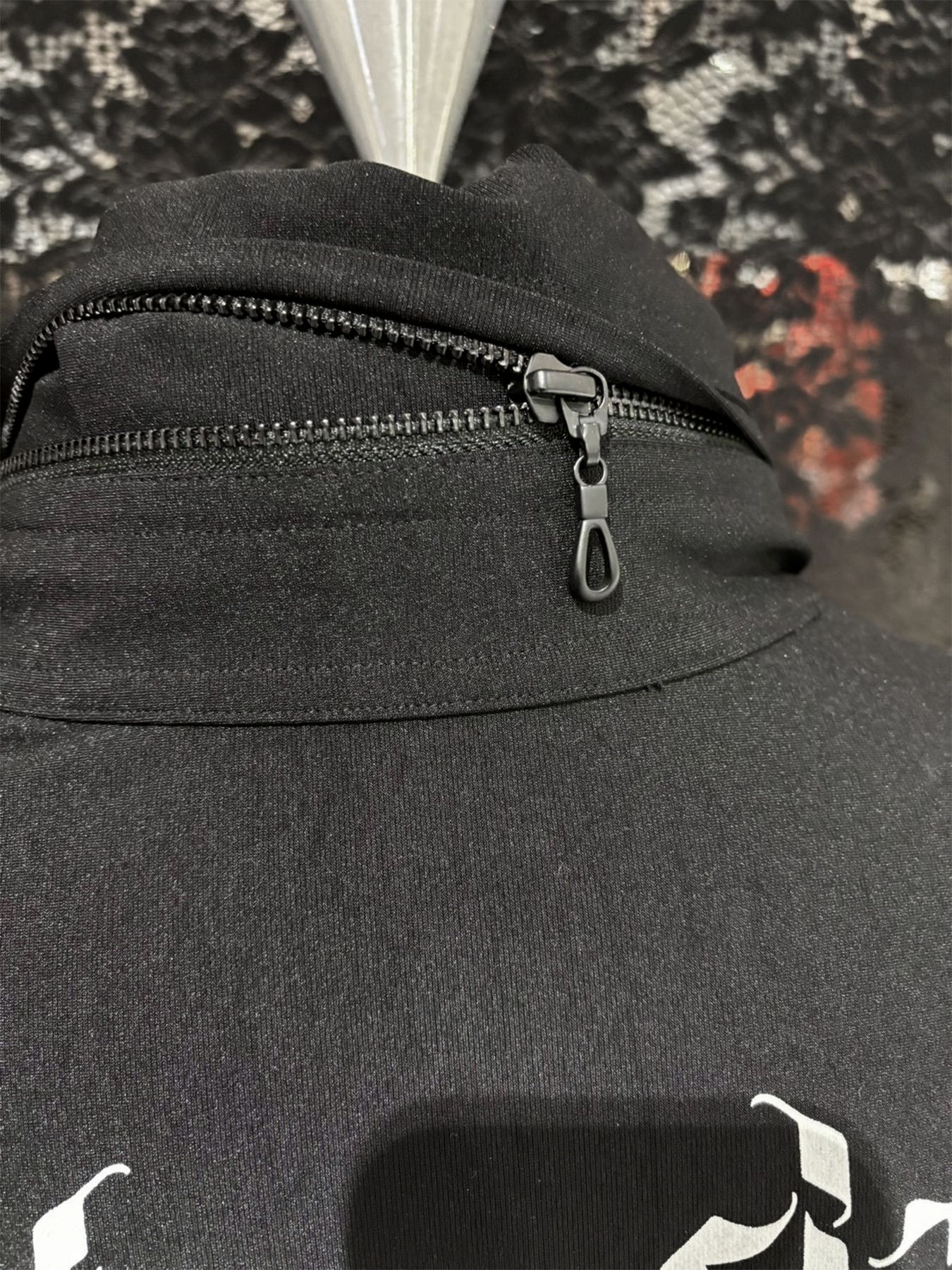 【予約品 1月4日(日) 締切】High Collar Jersey / ハイカラージャージ / ブラック