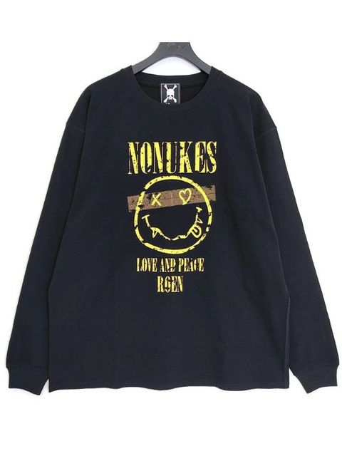 NO NUKES T / ブラック 【Roen】