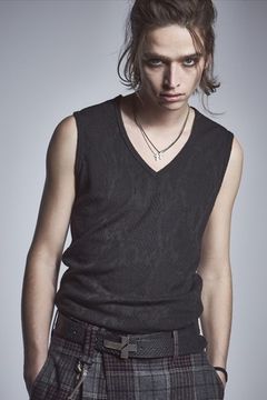 TankTop PythonJQDJersey / Black 【kiryuyrik】