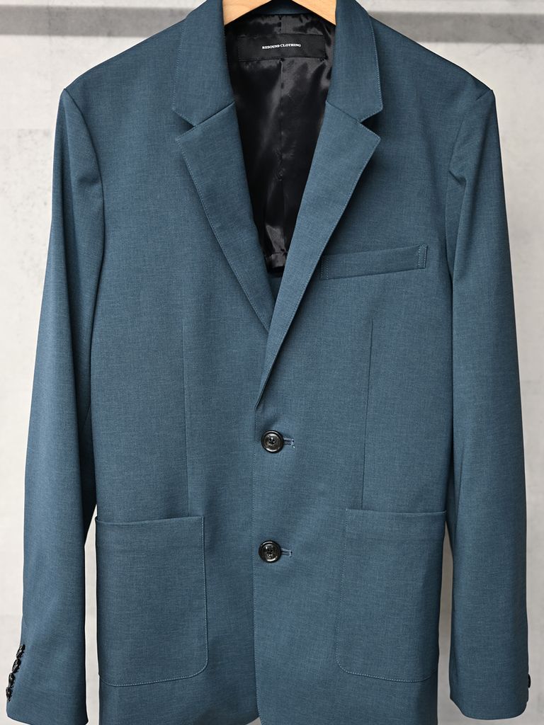 《予約品》 DRY JACKET  / テーラードジャケット / グリーン