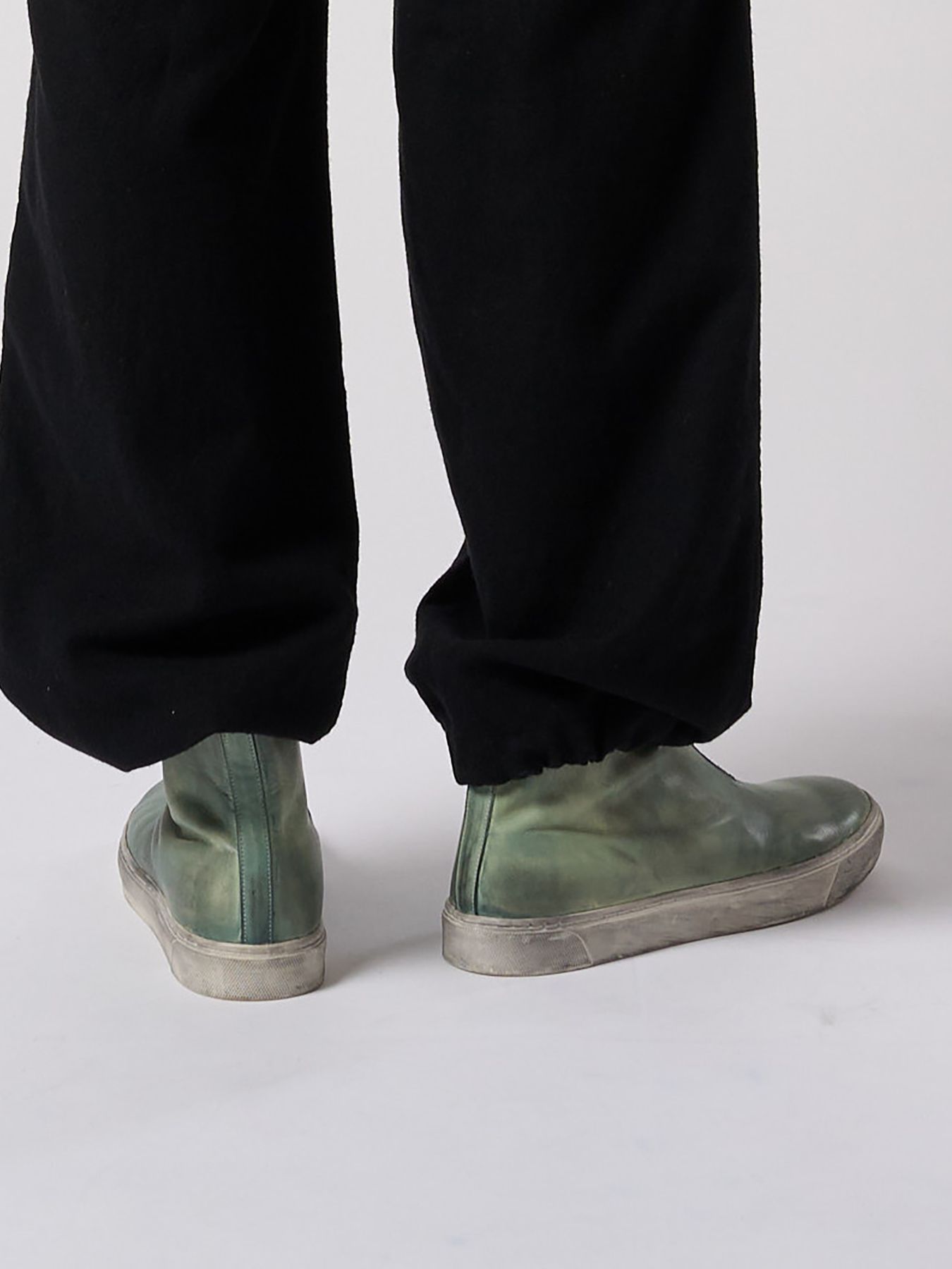 【予約品 4月19日(日) 18時締切】front zip bootie / ホースレザー フロントジップブーツ / ダストグレー