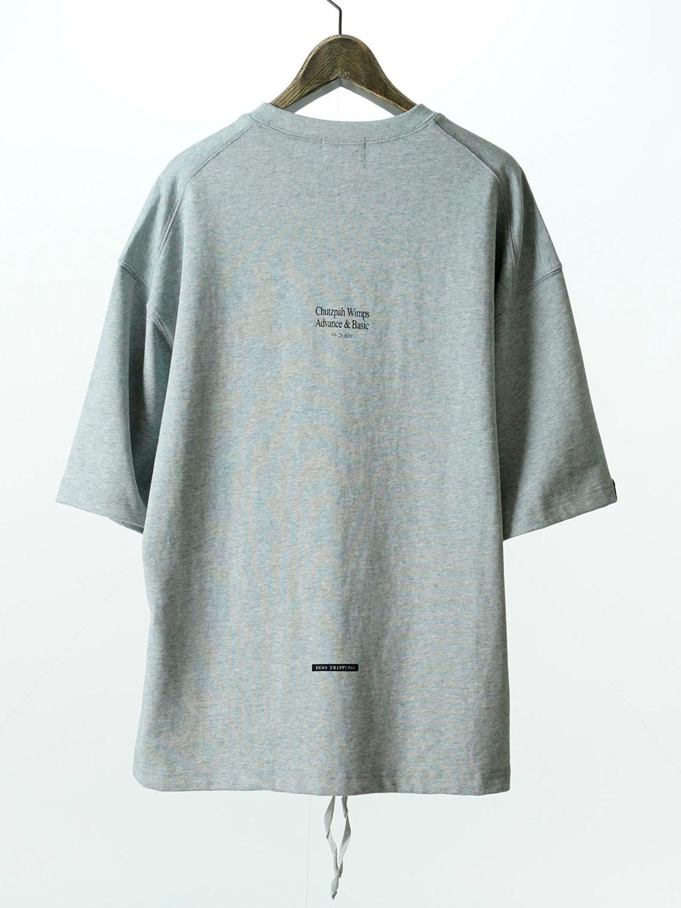 【予約品 11月9日(月) 締切】HEAVYJERSEY Shadow / ヘビーオンスジャージー Tシャツ / 杢グレー