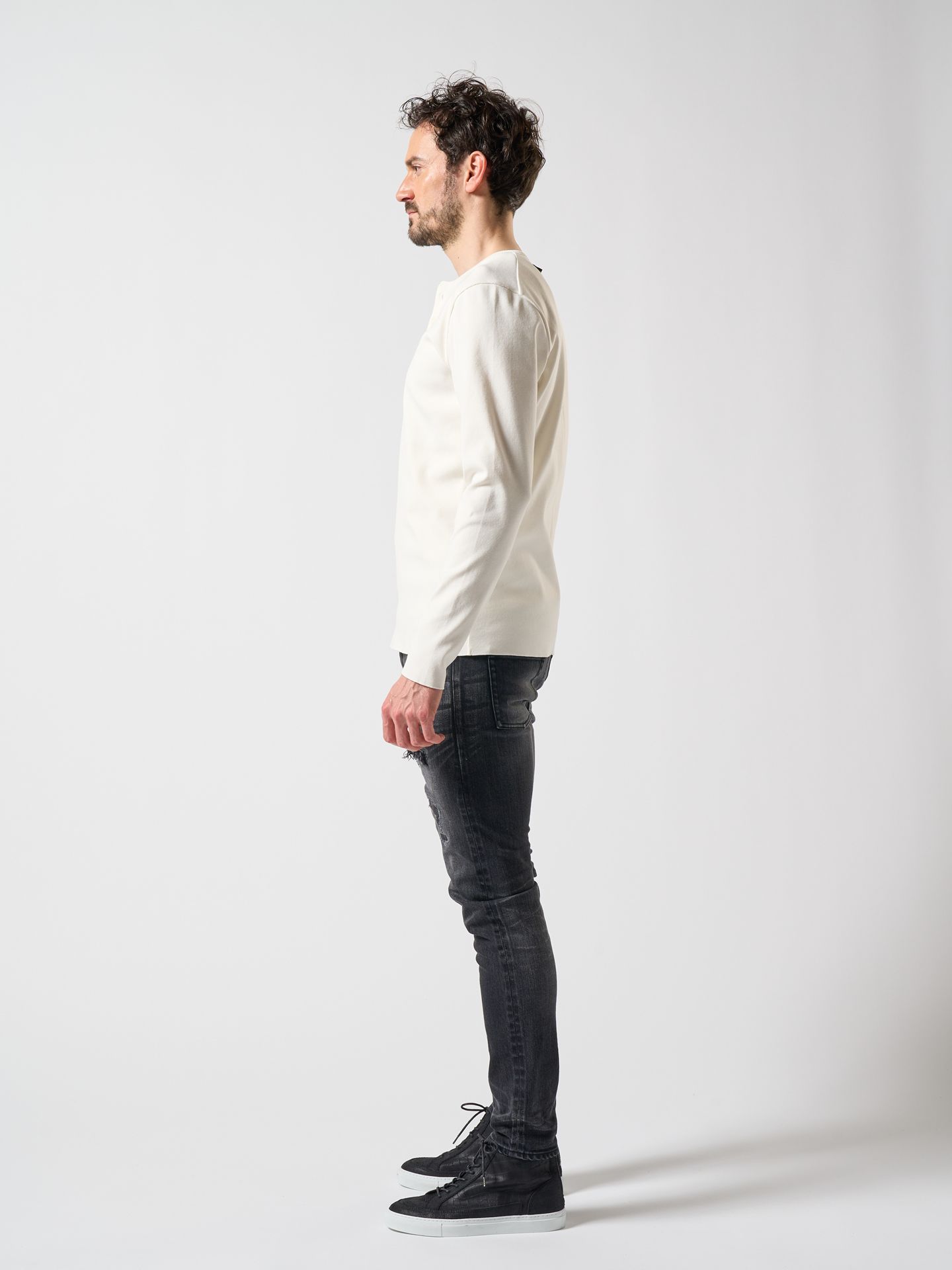 【予約品】 ct surf henley L/S / Tシャツ / ホワイト