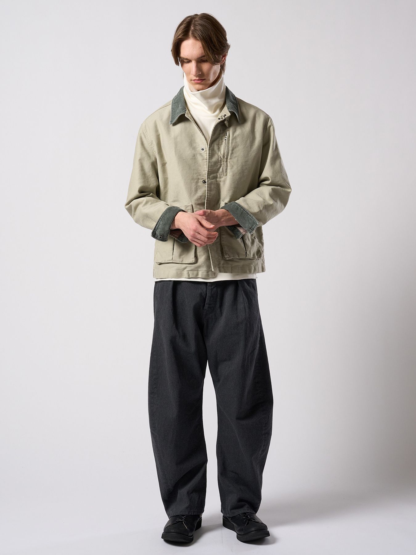 【予約品 4月19日(日) 18時締切】modern lineman boots / カウレザー モダン ラインマンブーツ / ブラック