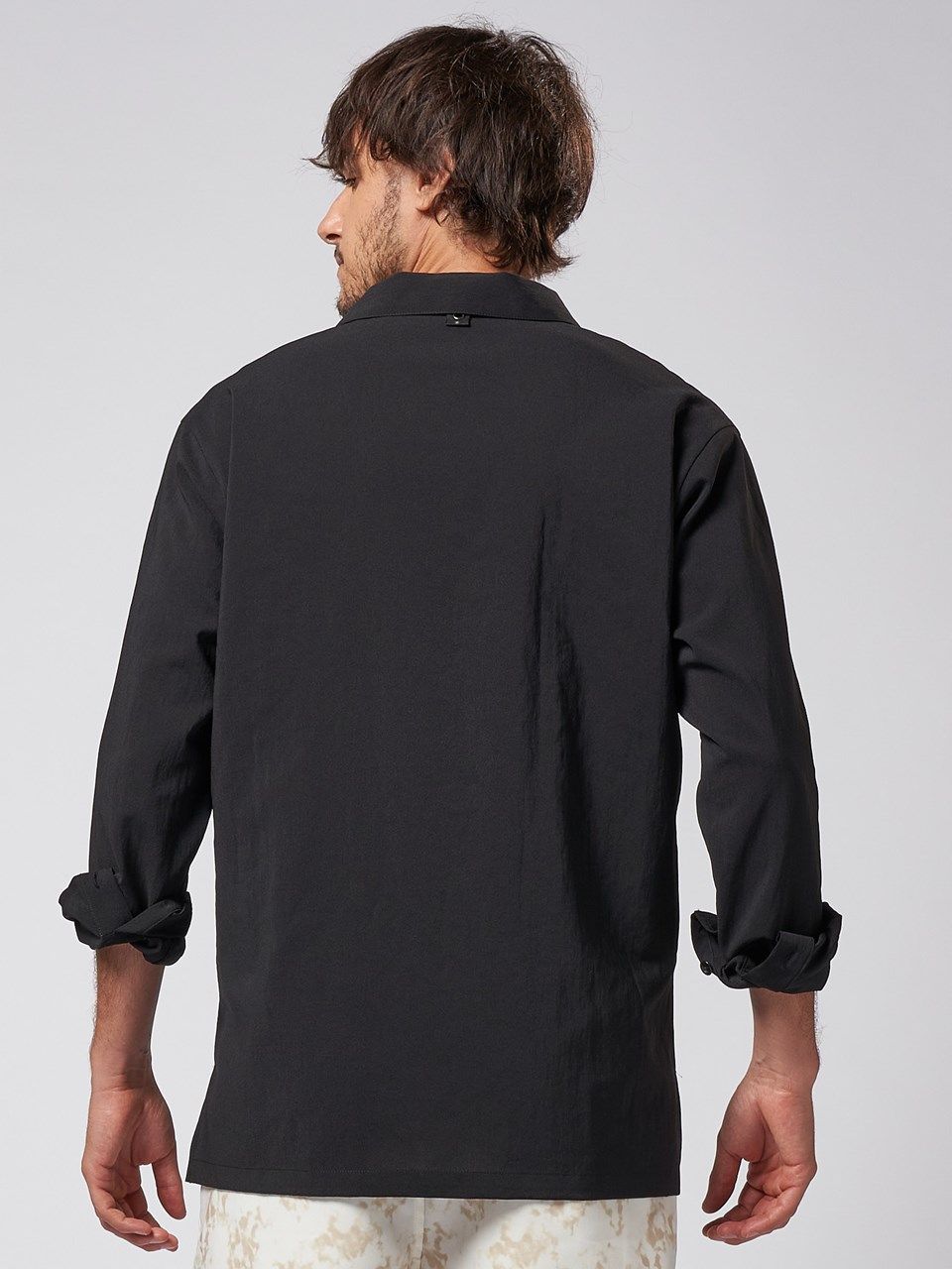 《予約品》 shirt pullover / プルオーバーシャツ / ブラック