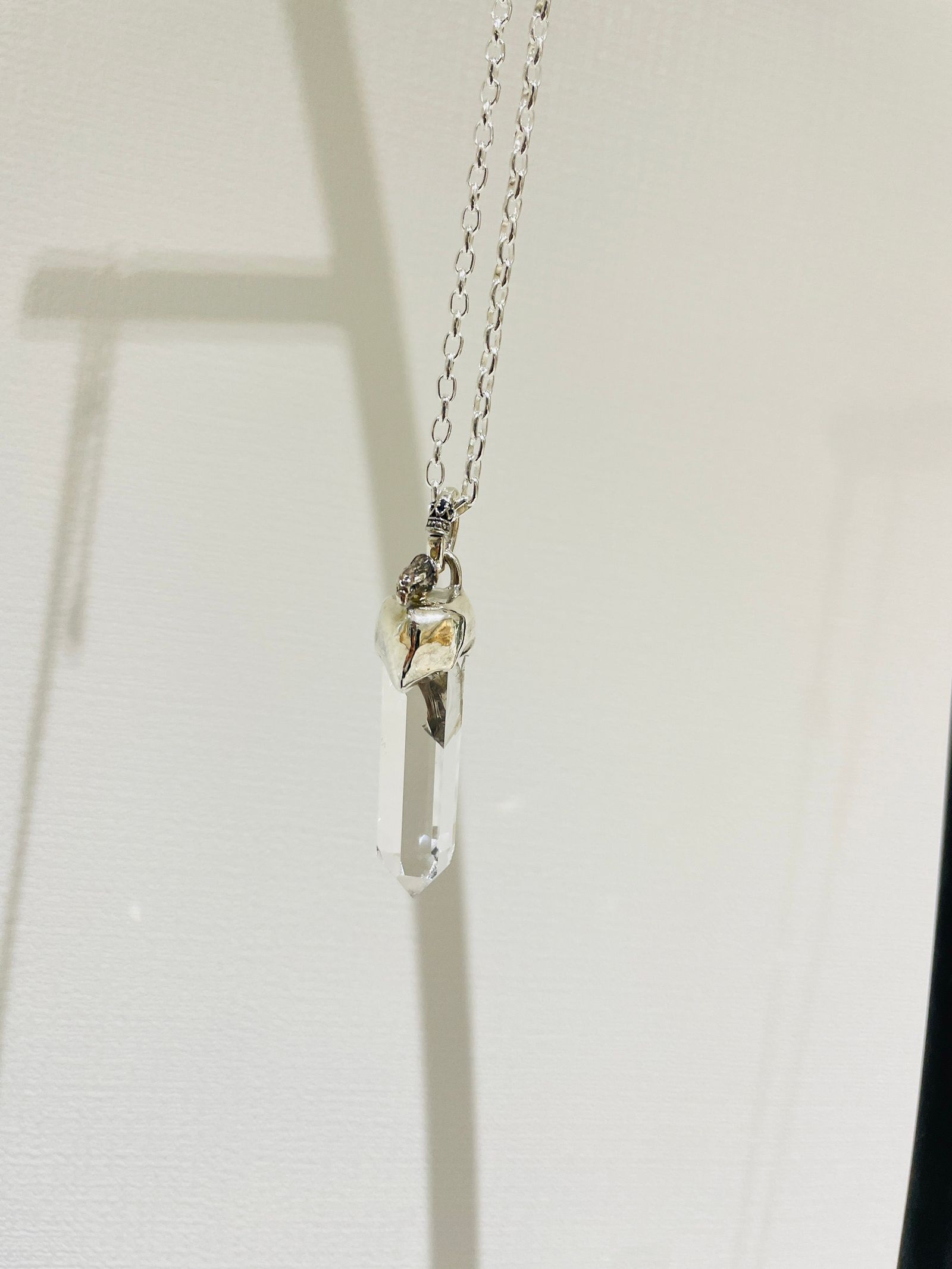 One off CHAIN NECKLACE [QUARTZ] with EAGLE / 限定商品 クオーツ チェーンネックレス・イーグル