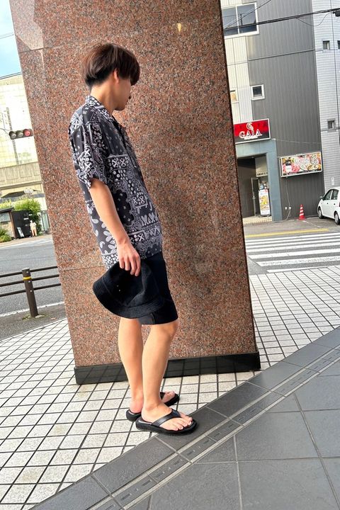 サマー ビーチ・街中両用カジュアルコーデ