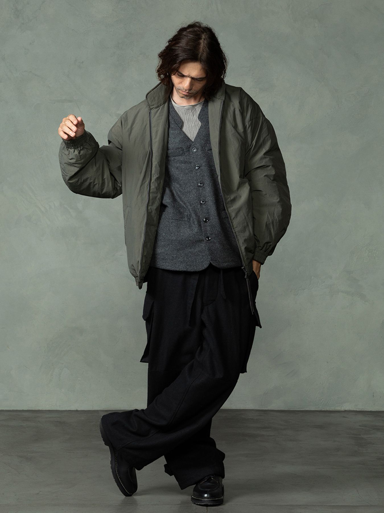 【予約品 7月5日(日) 締切】VOID WARMJACKET / ウォームジャケット / チャコール