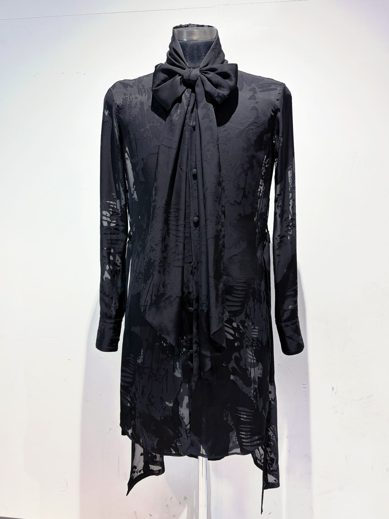 《予約品》 StoalShirt / ストールシャツ / ブラック