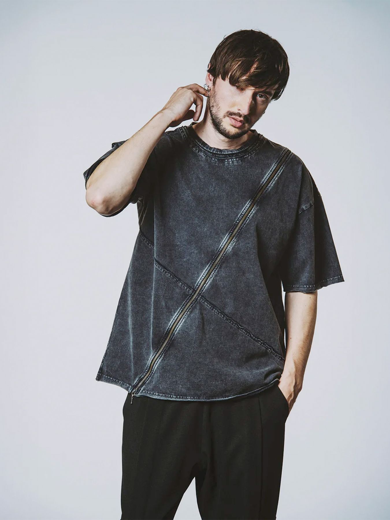 マルチシームZIP BIG-T / グレー