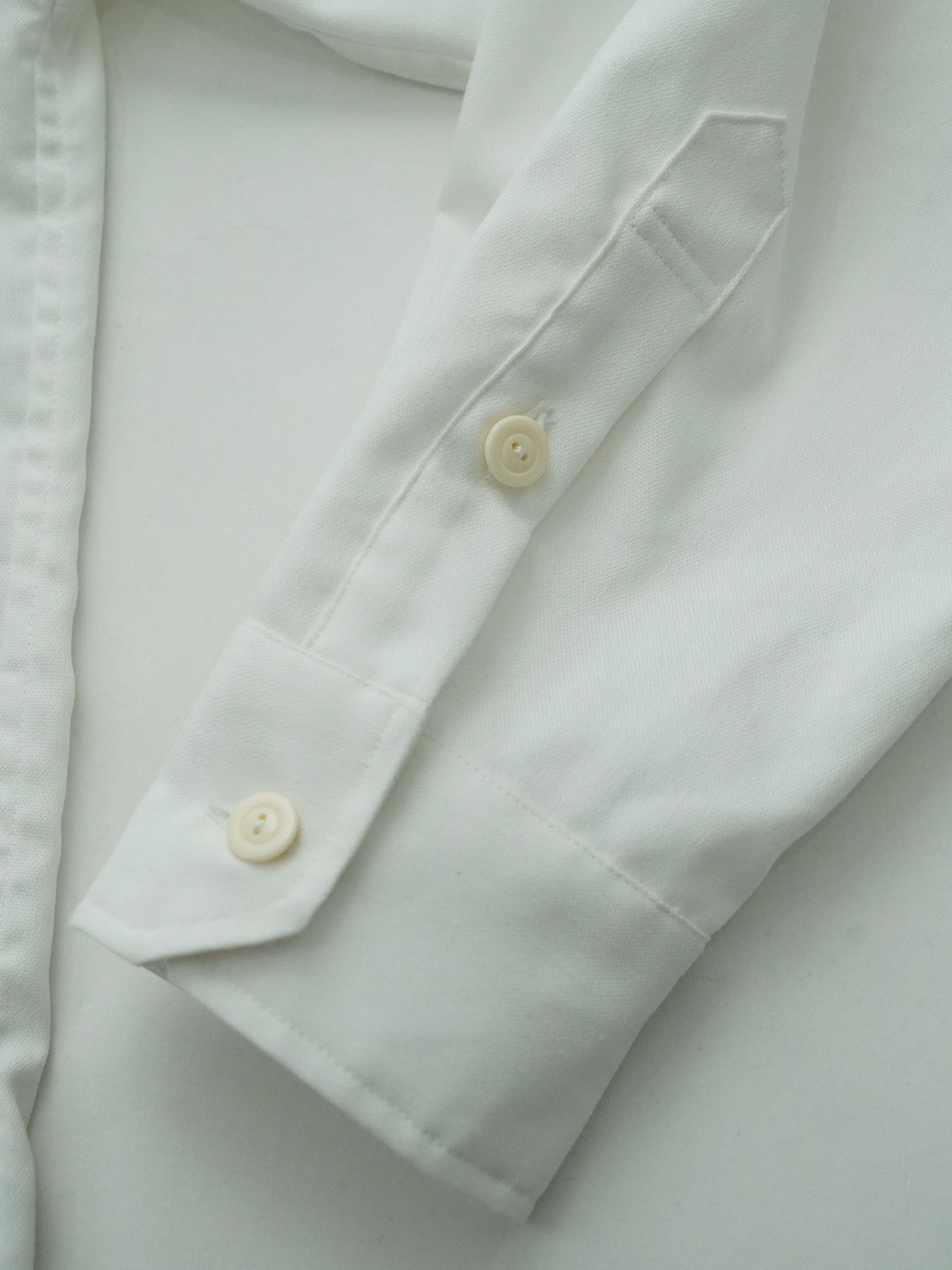 【予約品 11月23日(日) 締切】MINIMALPULLOVER / プルオーバーシャツ / WHITE