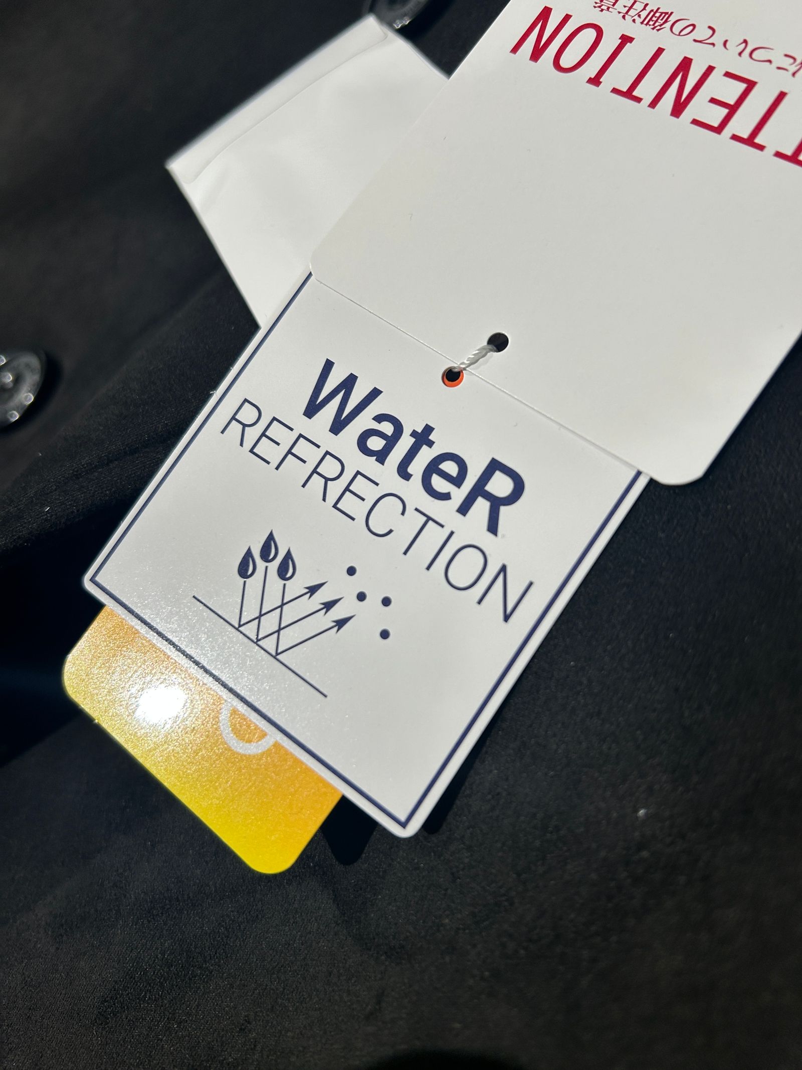 ベストライナー付き スタンドコート撥水性 ブラック【NICOLE CLUB FOR MEN】