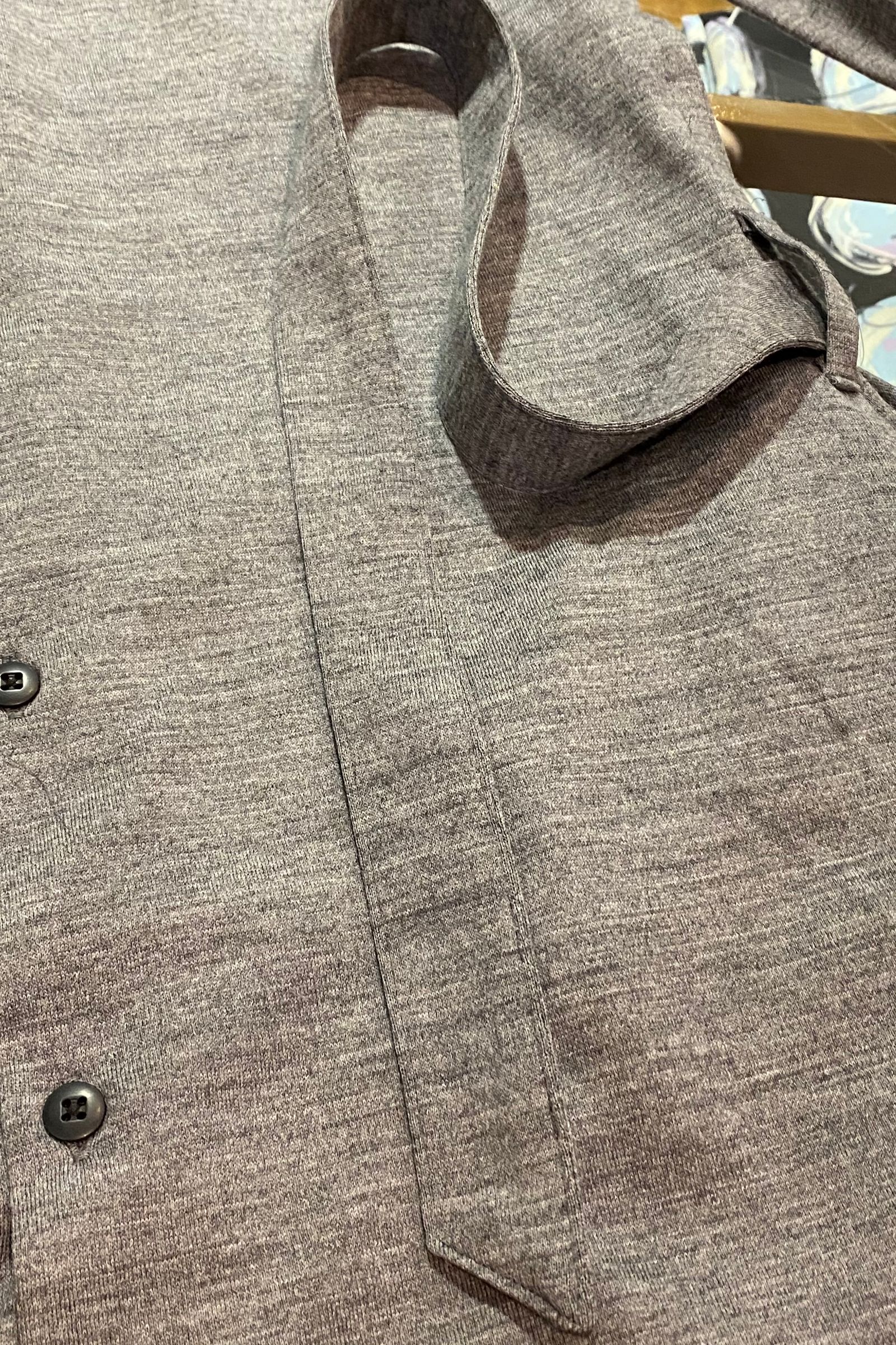 SkipperFlareShirts WoolJersey / Gray 【kiryuyrik】