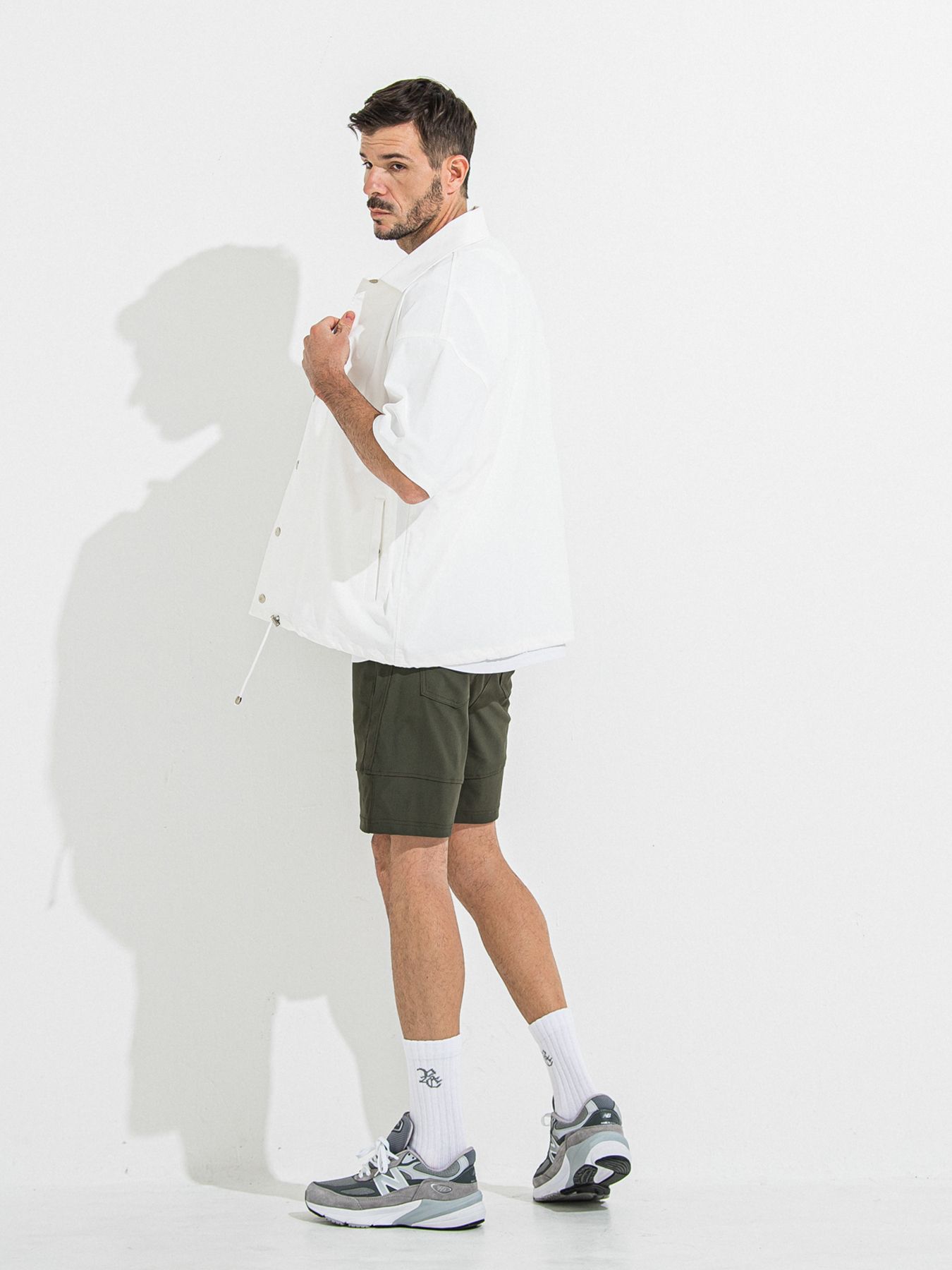 【予約品 】TYLER NYLON SHORTS / タイラー ナイロンショーツ / カーキ
