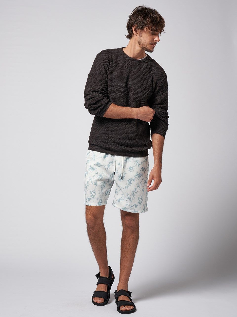 《予約品》 patterned shorts / ショートパンツ / ライトブルー