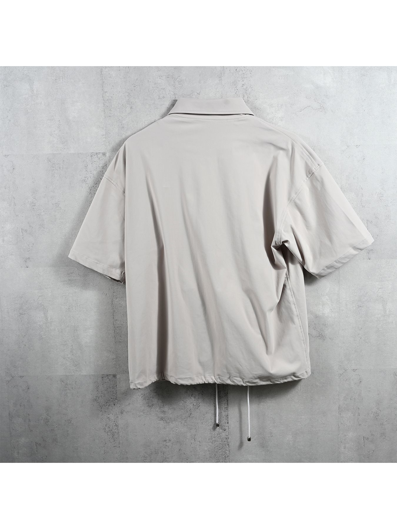 【予約品 】NYLON HALF COACH JACKET / グレージュ