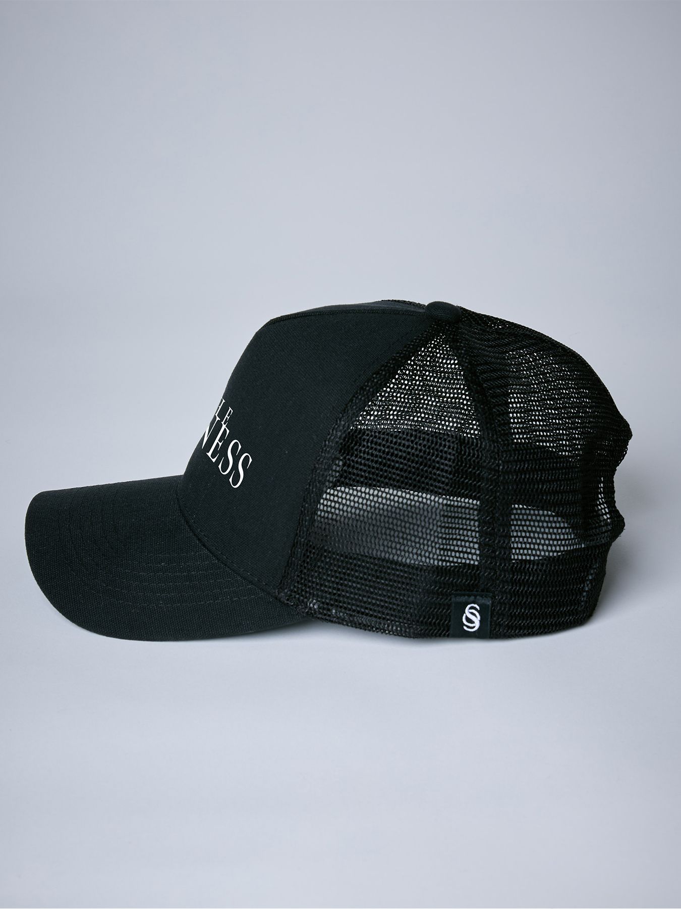【予約品 10月26日(月) 締切】Logo Mesh Cap / ロゴ メッシュキャップ / ブラック