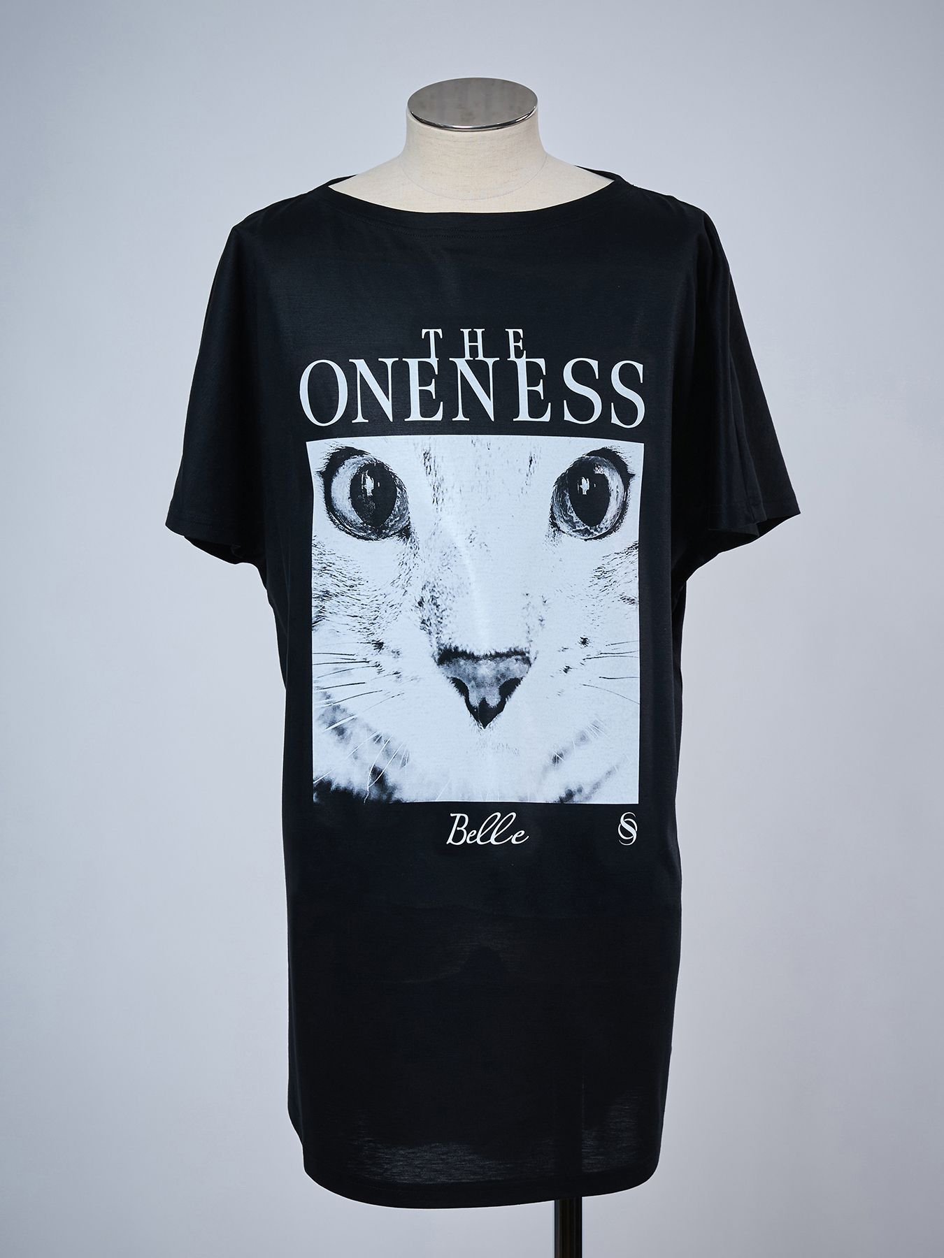 【予約品 4月26日(日) 締切】《犬猫保護活動チャリティー企画》Organic Cotton French Sleeve T / オーガニックコットン フレンチスリーブ Tシャツ / ブラック