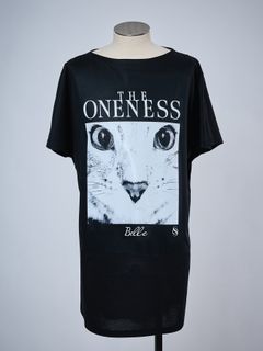 【予約品 4月26日(日) 締切】《犬猫保護活動チャリティー企画》Organic Cotton French Sleeve T / オーガニックコットン フレンチスリーブ Tシャツ / ブラック