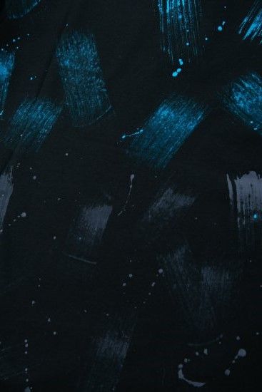 BRUSH DYE EAGLE T-SHIRTS/ ブルー 【BOY LONDON】