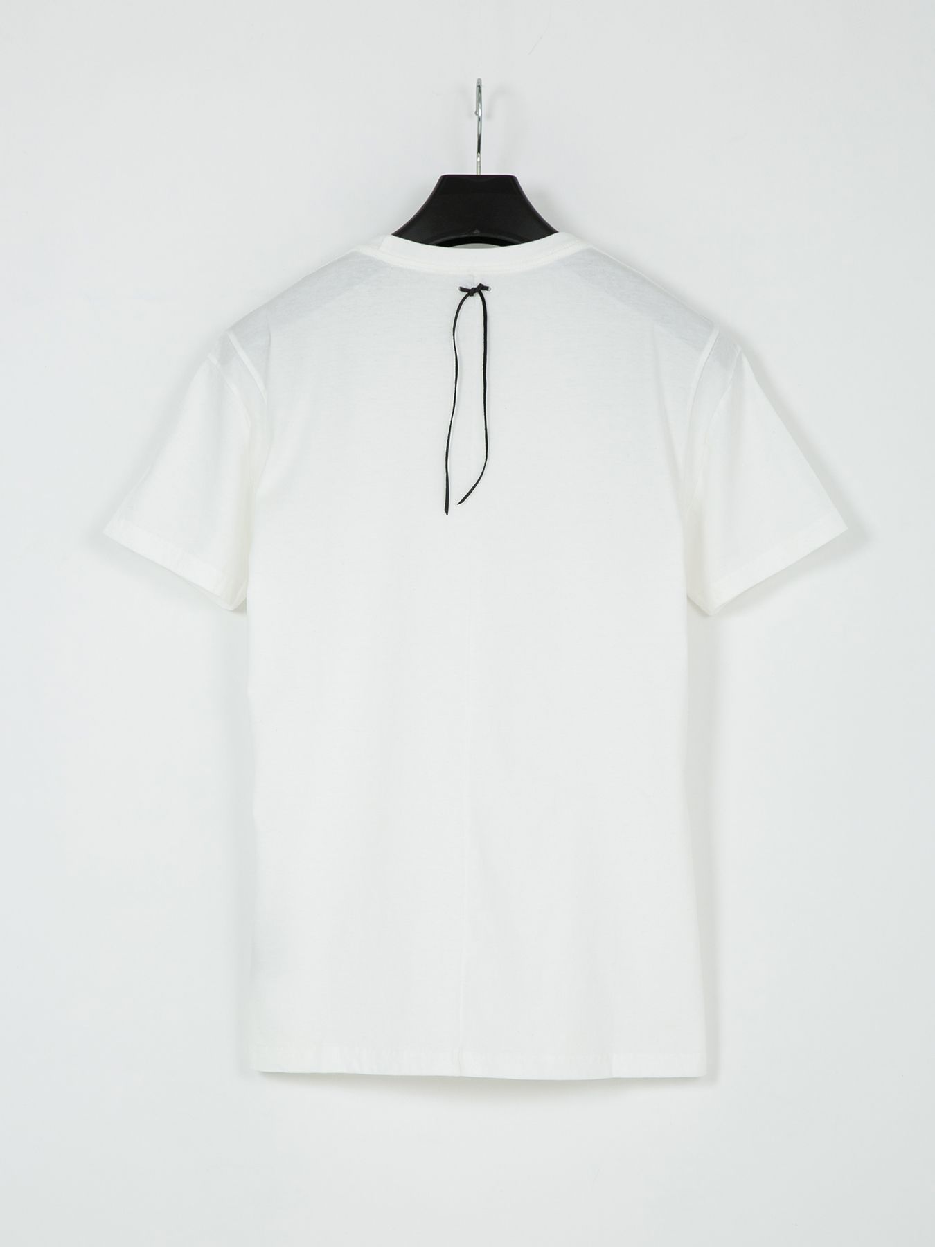 【予約品 10月12日(日) 締切】Natural Soft Cotton Crew Neck T-shirt / 30/-ナチュラルソフト天竺 クルーネック Tシャツ / ホワイト