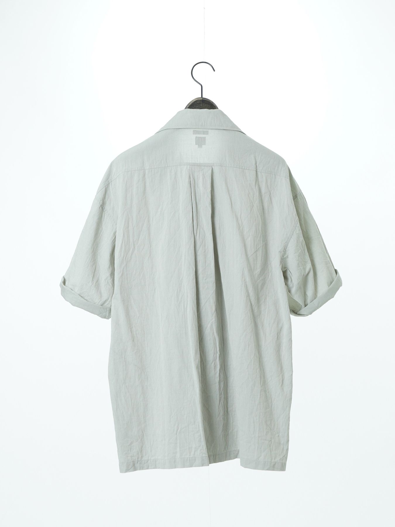 【予約品 2月1日(日) 締切】FLIPSHIRTS / オープンカラーシャツ / ライトグレー