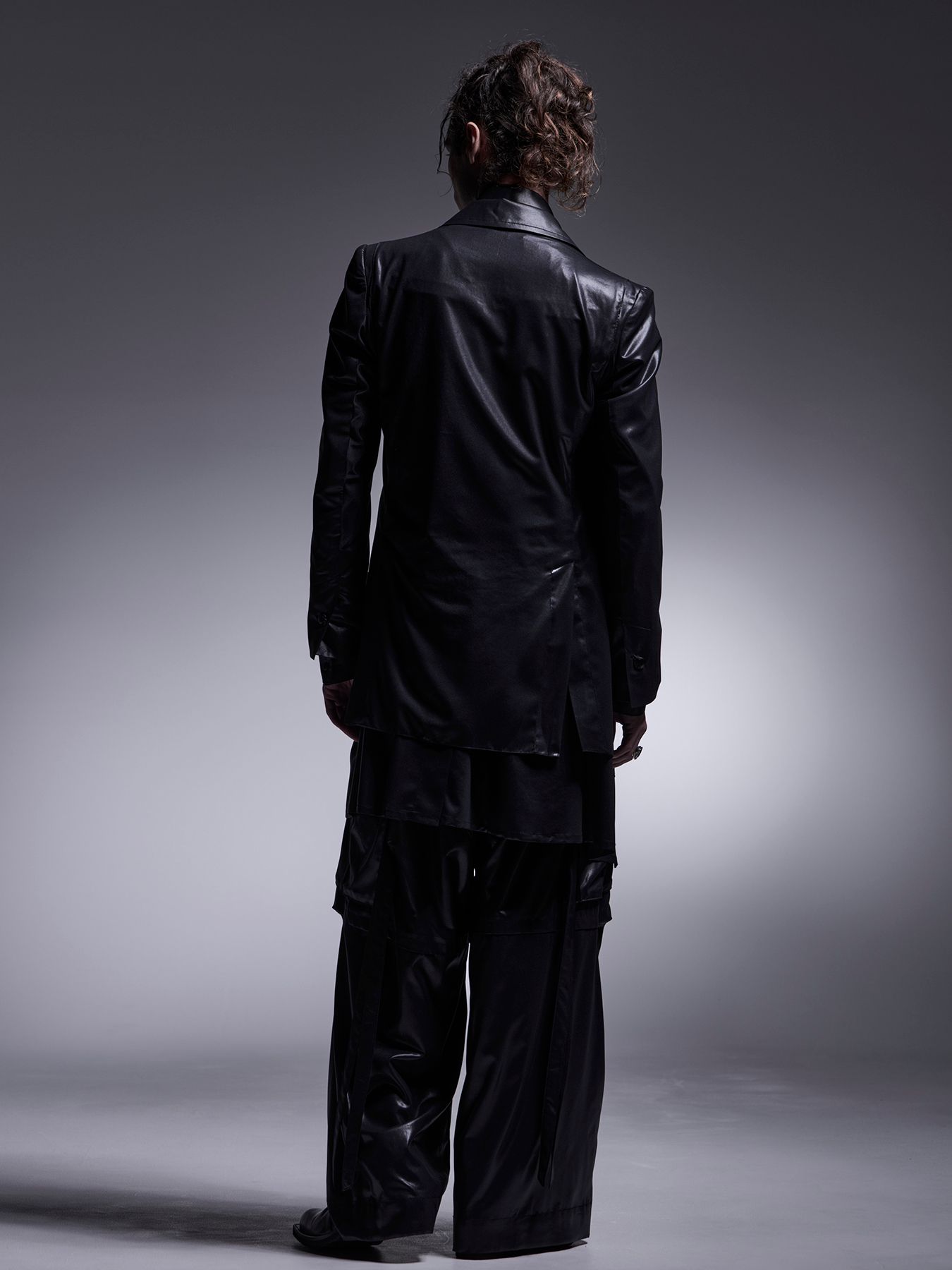 【予約品 7月13日(日) 締切】Layered Jacket / レイヤードジャケット / ブラック