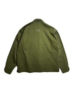 【予約品 8月10日(日) 締切 】DUCK SHIRT JKT CRY / ダック シャツジャケット / クリスタル カーキ