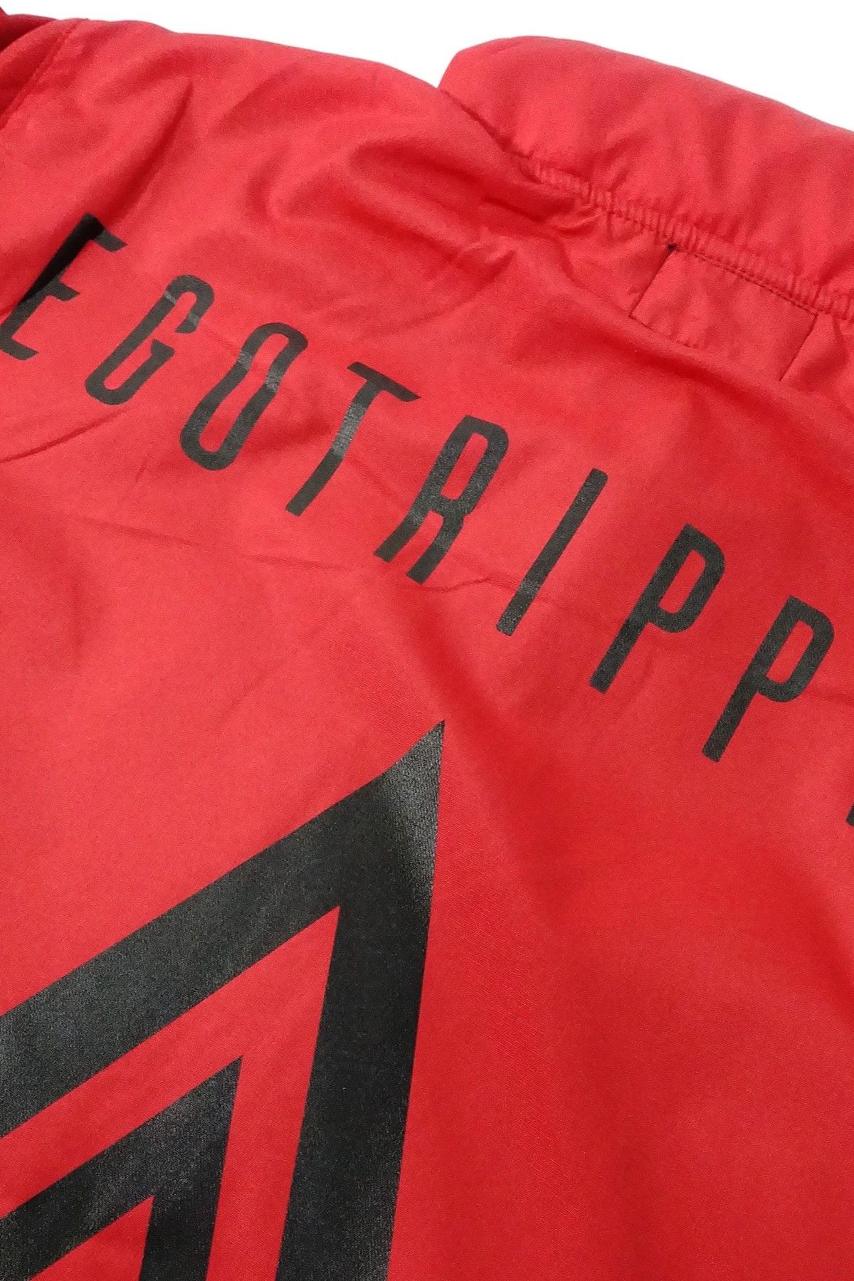 《予約》 EGO TRIPPING TRAINING JACKET裏フリース / レッド 【EGO TRIPPING】 10月中旬～入荷予定