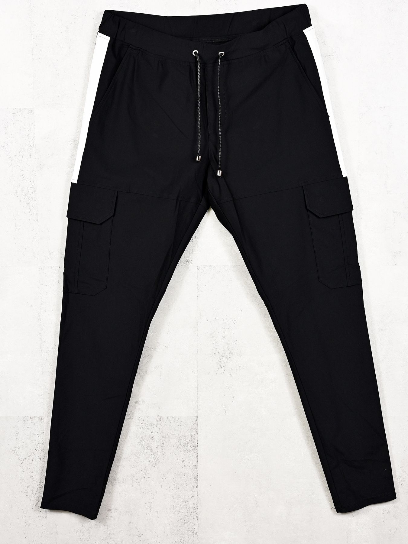 【予約品 11月16日(日) 締切】DARREL CARGO PT / ダレル ナイロンカーゴパンツ / ブラック