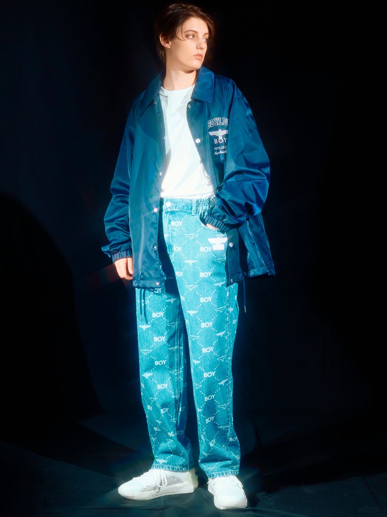 BOY Light Blue DENIM PANTS BLUE / デニムパンツ / ブルー