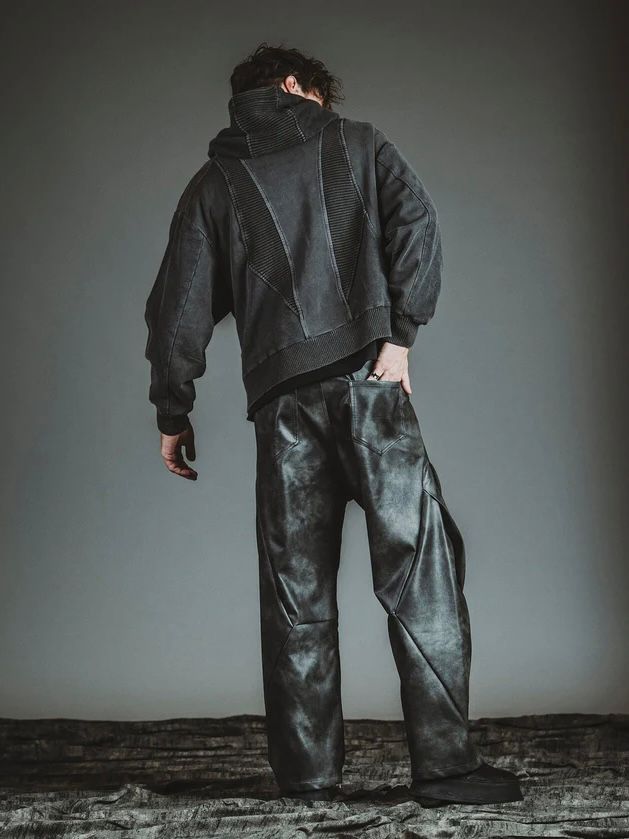 チェンジングニットフーデッドブルゾン 857010-360B / グレー【NO ID.】