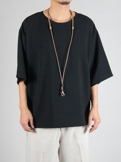 《予約品》 PULL UP LEATHER STRAP / ネックストラップ+スマホホルダー / キャメル 【Iroquois.SENTI】