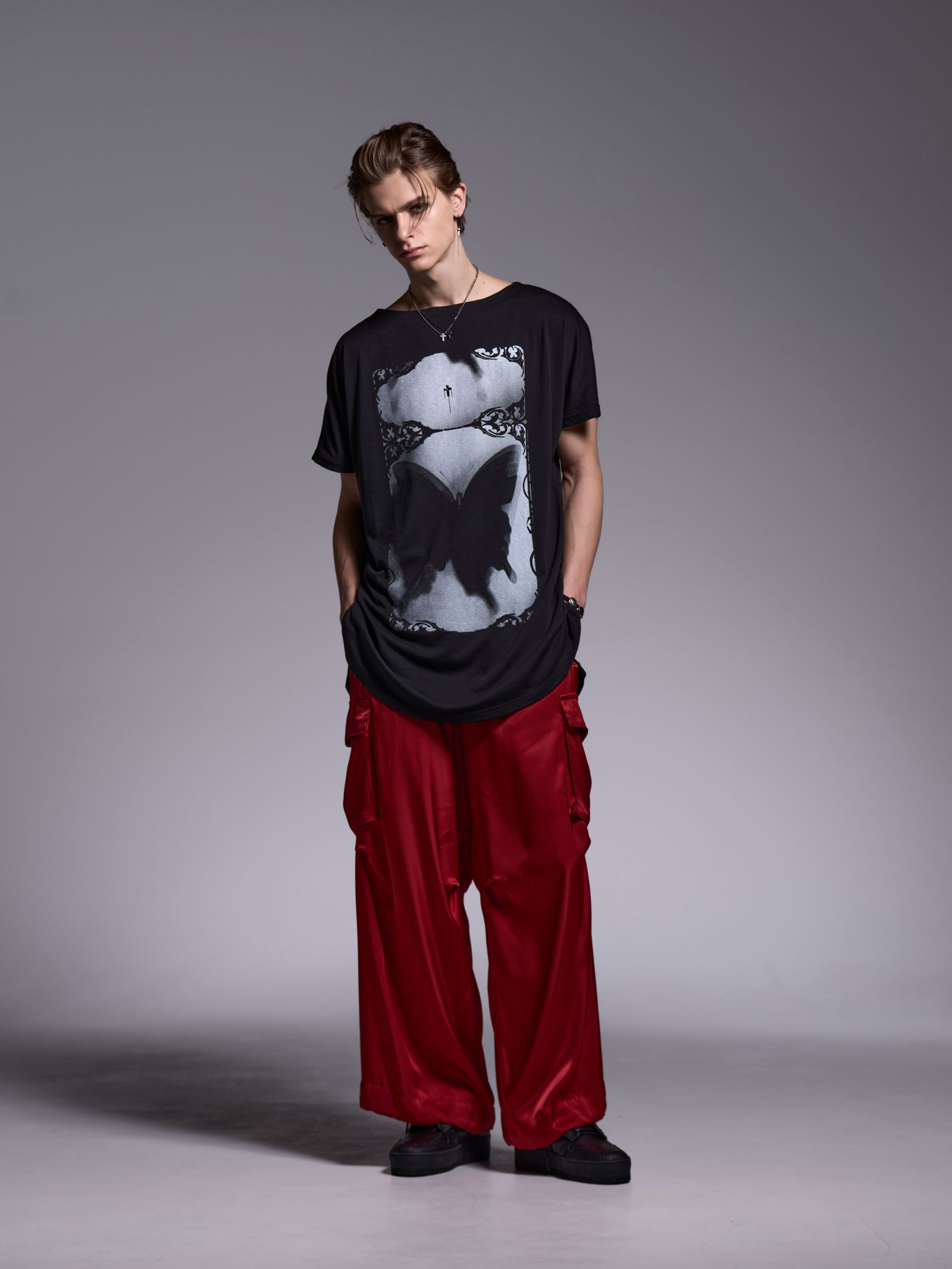 【予約品 1月4日(日) 締切】Cargo Pants / カーゴパンツ / レッド