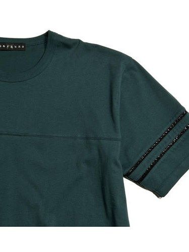 《予約品8月31日 23時55分締め》 SIDE LINE TEE / Tシャツ / グリーン 【roarguns 】 2024年2月入荷予定