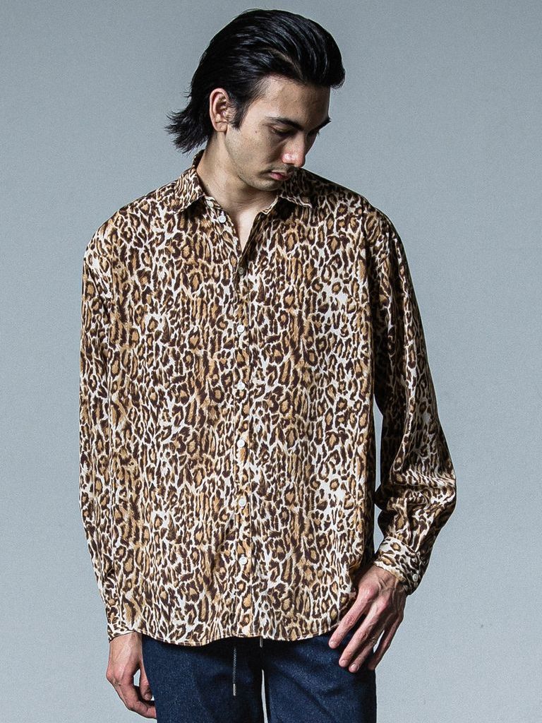 《予約品》  JACK SHIRTS  / ジャックシャツ / レオパード