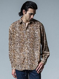 《予約品》  JACK SHIRTS  / ジャックシャツ / レオパード