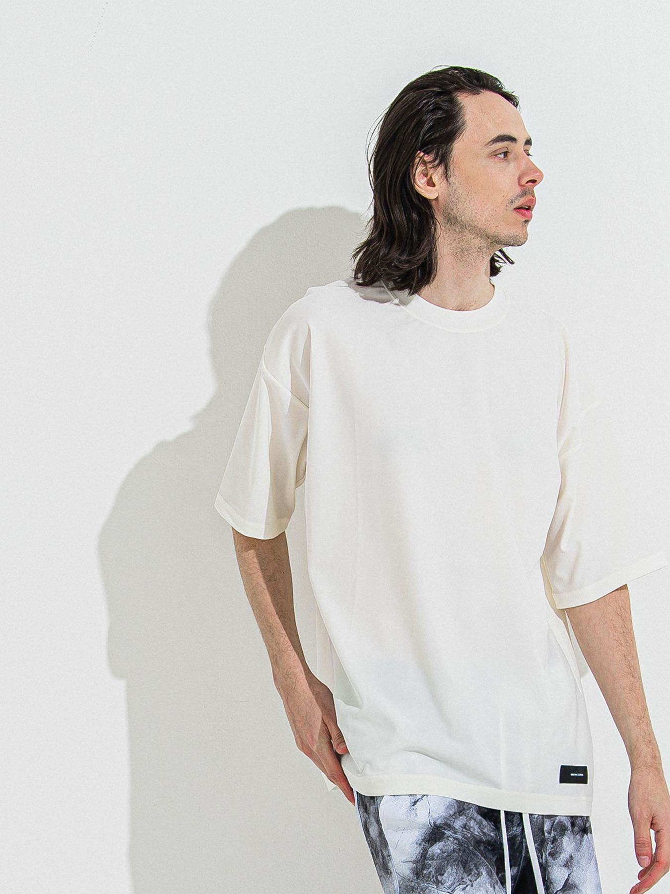 【予約品 】OX JERSEY OVER TEE / オックスジャージオーバーサイズTシャツ / ホワイト