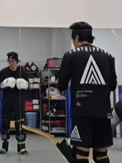 EGO TRIPPING TRAINING SHORTS / トレーニングウェア / ブラック×ホワイト