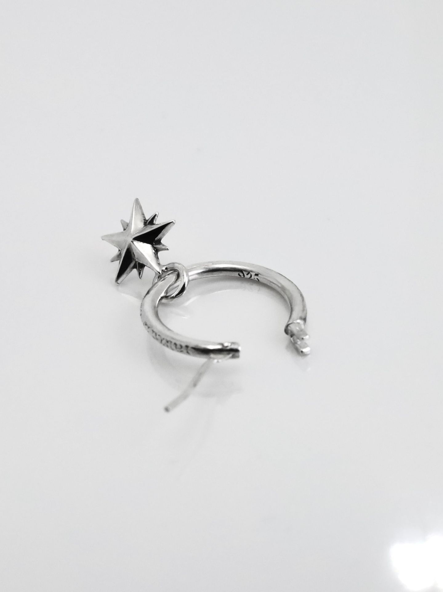 《受注生産》 THIN HOOP -raised by wolves- [LARGE] with 10P STAR / レイズド・バイ・ウルヴス シンフープ L ウィズ 10ピークススター / 注文から2～3週間後入荷予定