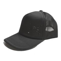 《予約品3月27日 23時55分締め》 CROSS CRY CAP / ベースボールキャップ / ブラック・ブラック 【roarguns 】 8月中入荷予定
