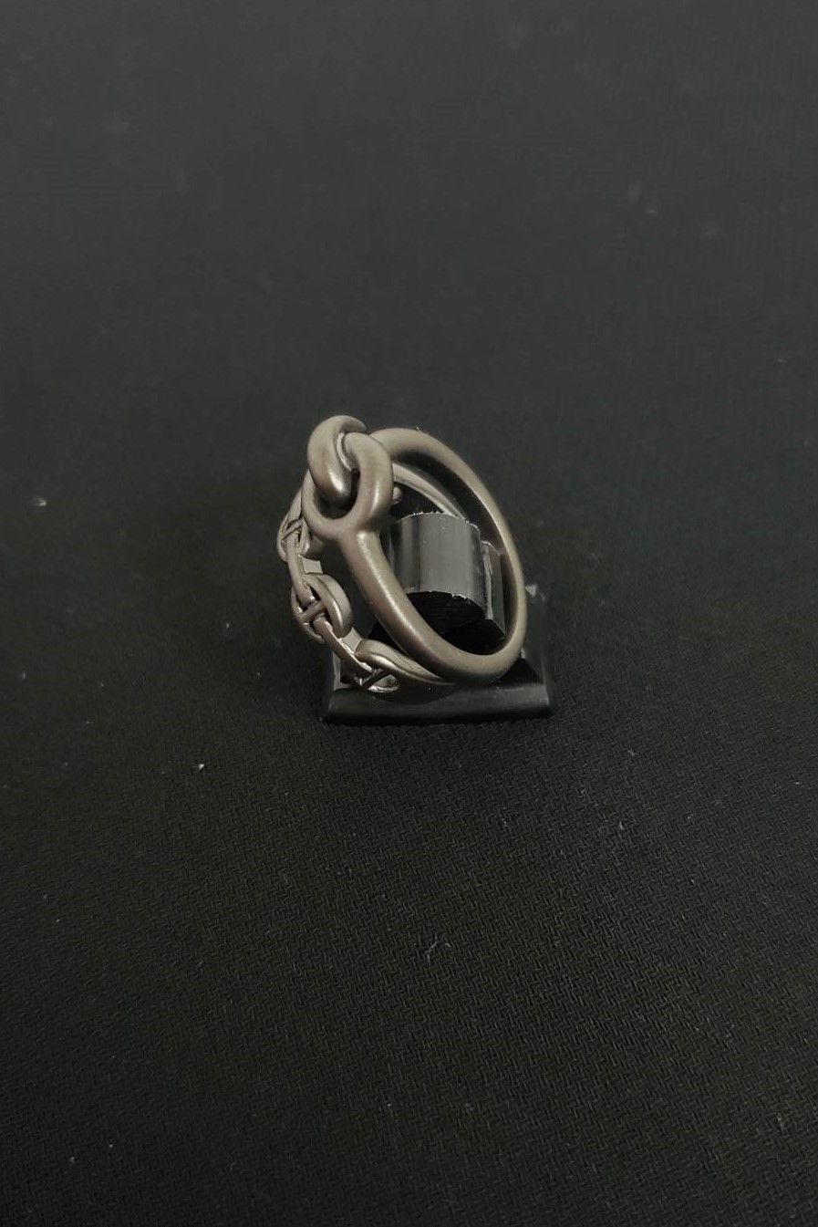 DUAL RING HOOK & MARINA / MATTE BK