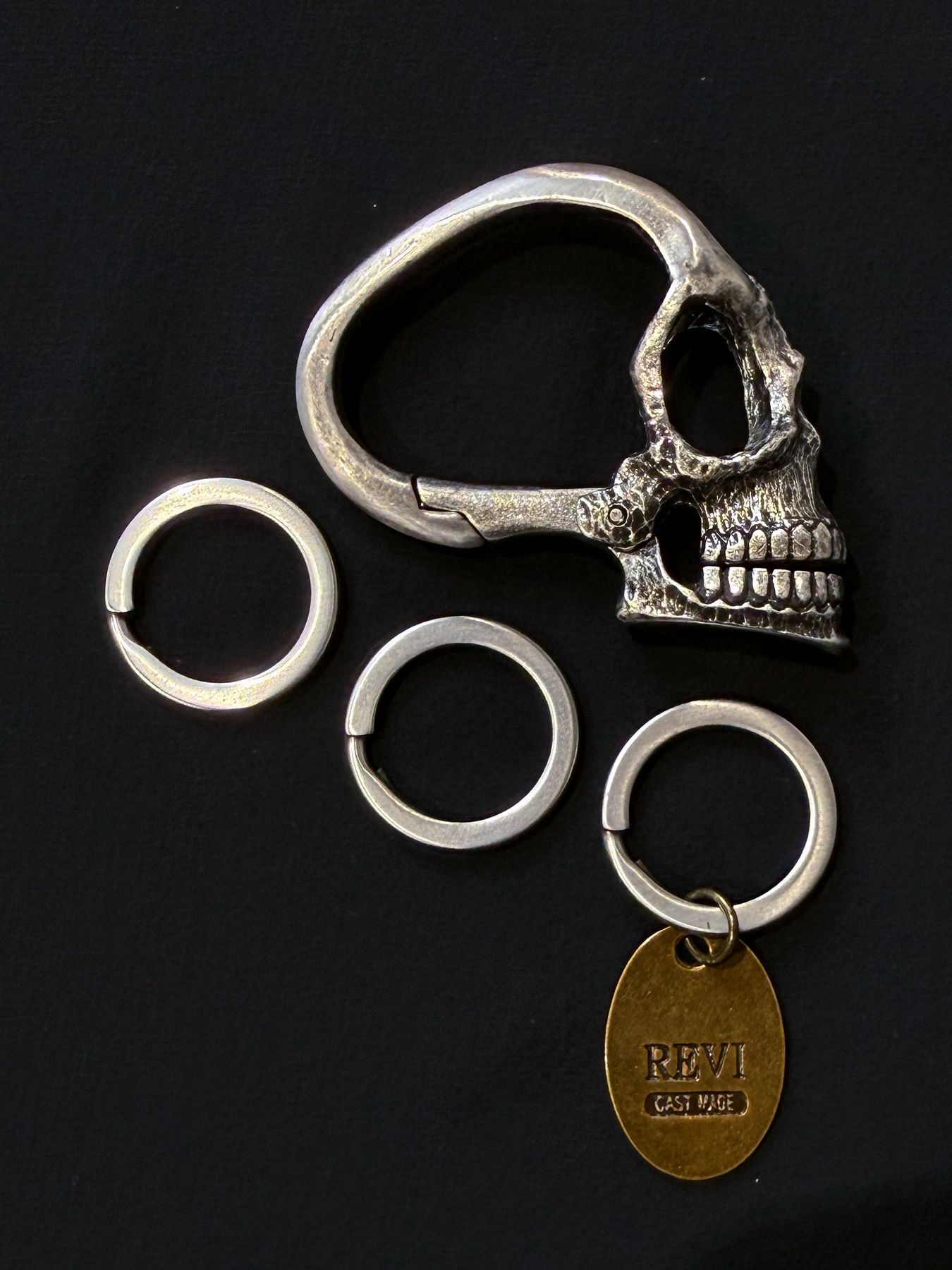 ALOUD KEY RING / アルード キーリング / シルバー