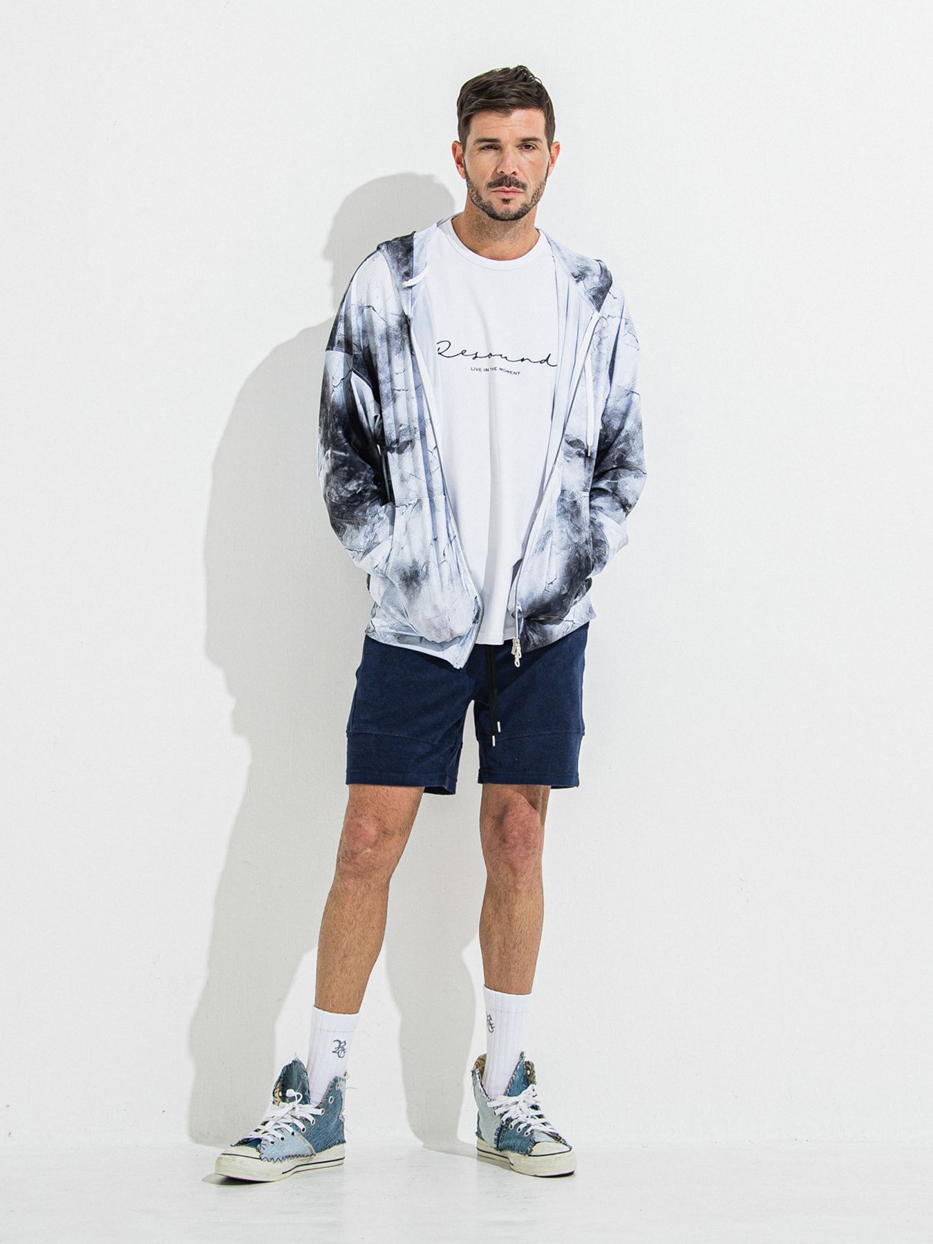 【予約品】TYLER PILE SHORTS / タイラーパイルショーツ / ネイビー