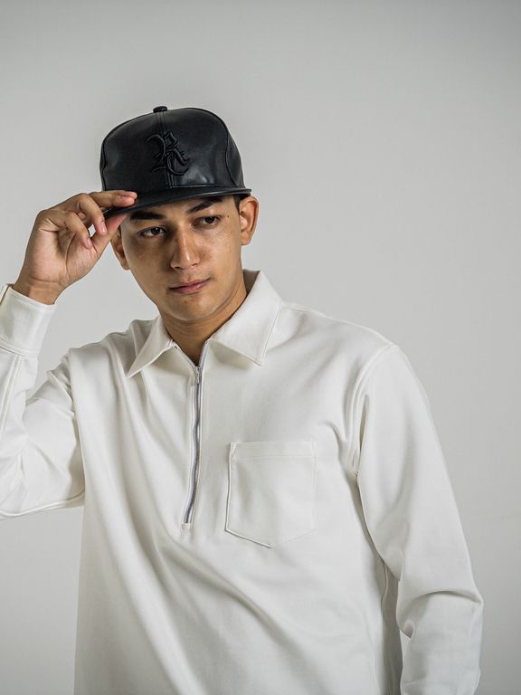 《予約9月1日18時締め》 LEATHER RC BB CAP  / キャップ / ブラック