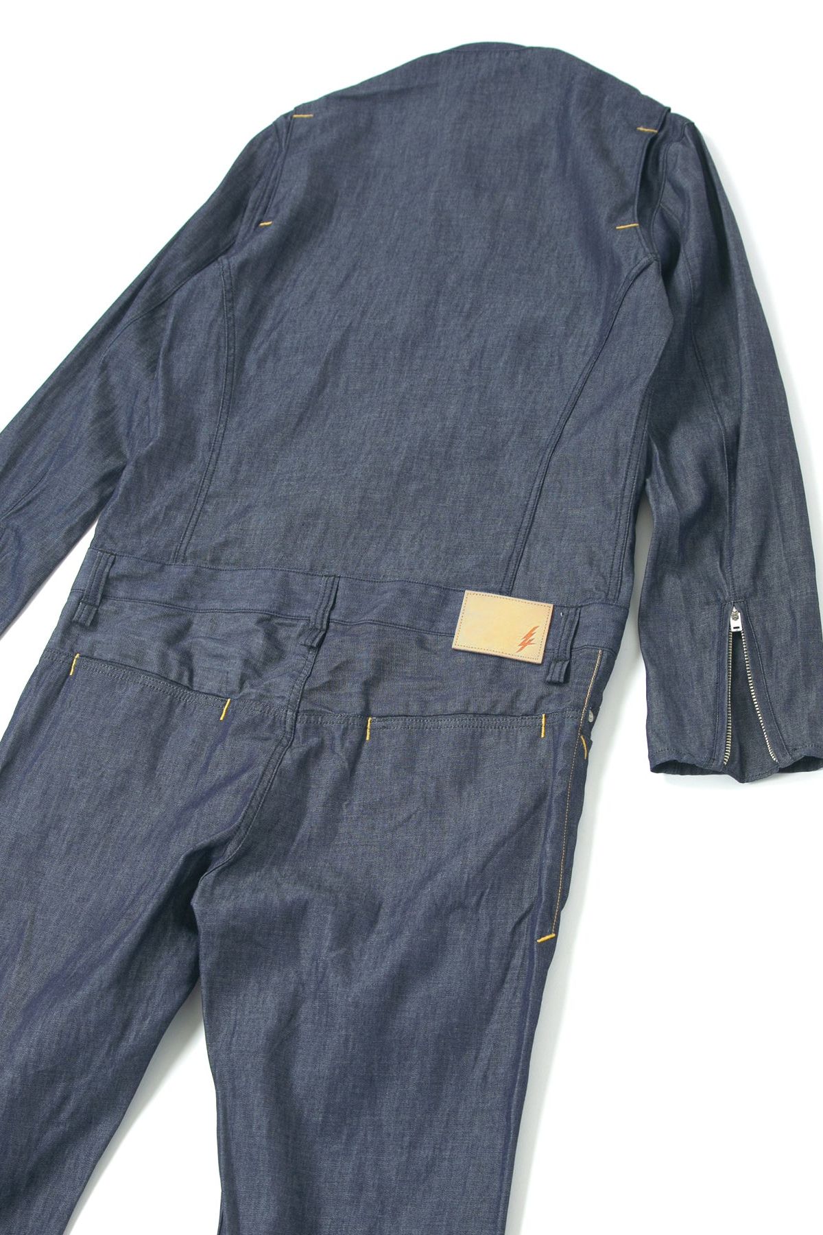 BULLET 6oz Organic Cotton Denim Single Riders Coveralls  / インディゴ 【STRUM】
