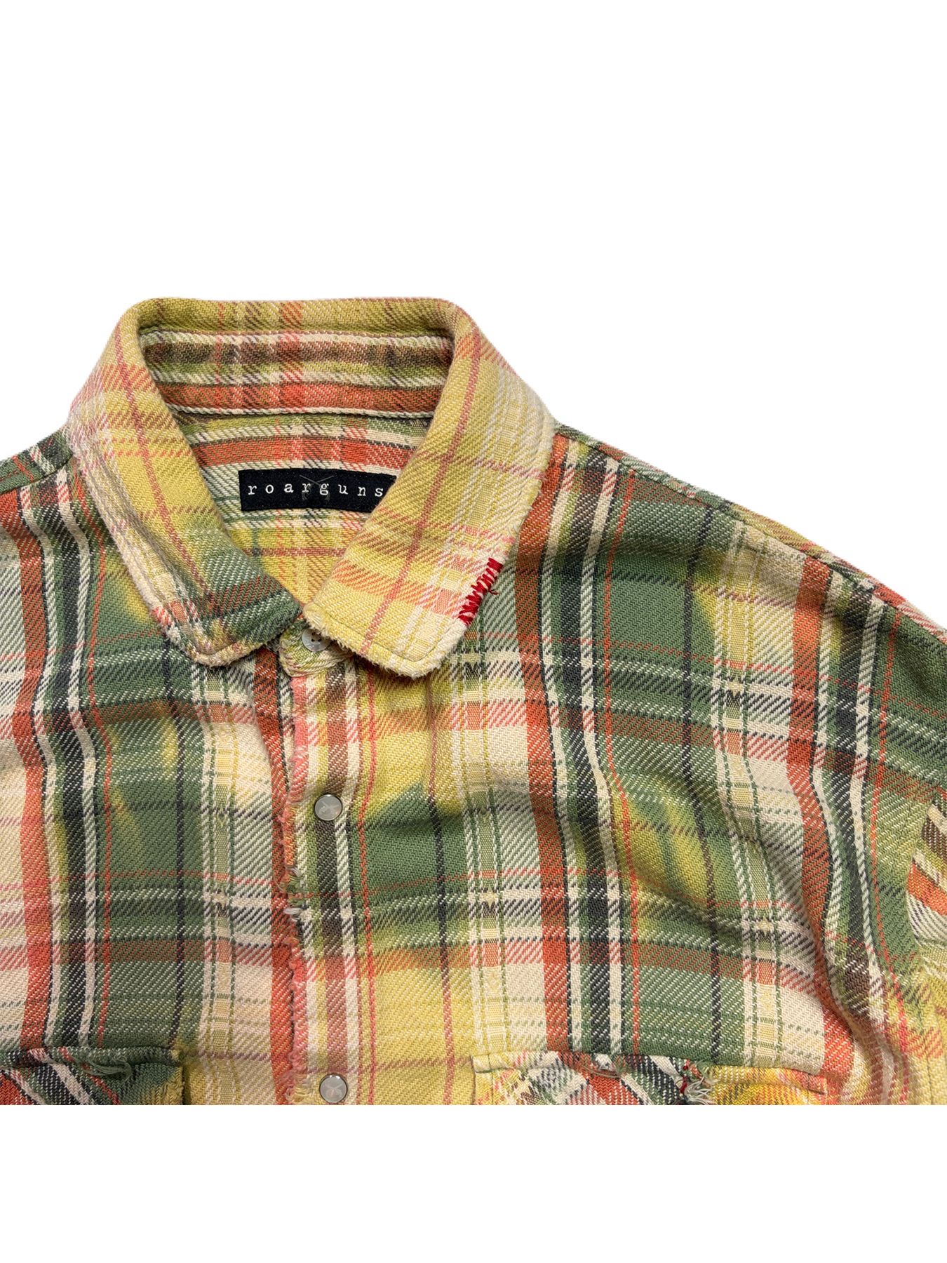 【予約品 8月23日(日) 締切】CO CHECK SHIRT/Peace / メタル / グリーン